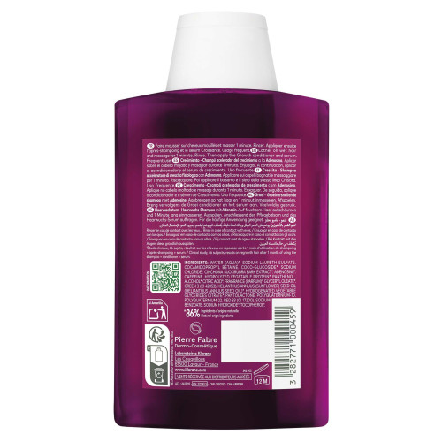 Klorane Shampoing Croissance 200ml Cheveux Forts et Denses Pharma360