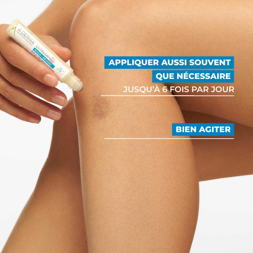 ADERMA Roll-on Bleu : Effet glaçon apaisant pour bleus et irritations
