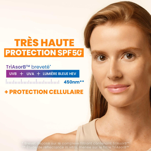 AVENE Sérum SPF50+ : Éclat instantané + Protection UVB/UVA/HEV