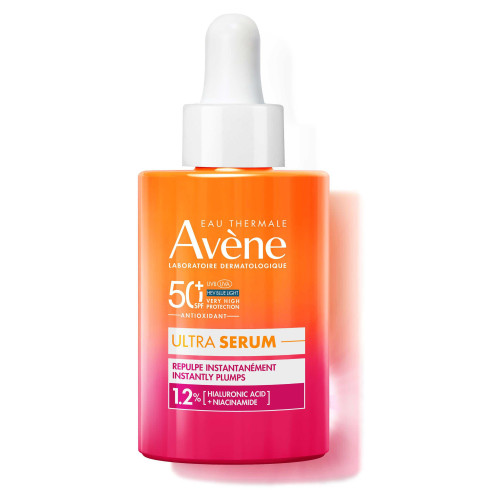 Sérum Avène SPF50+ : Protection UVB/UVA/Lumière Bleue - Peau Repulpée