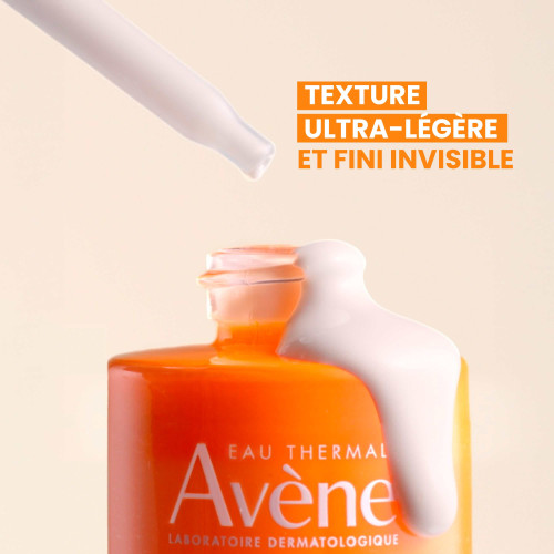 Sérum Avène SPF50+ : Protection UVB/UVA/Lumière Bleue - Peau Repulpée