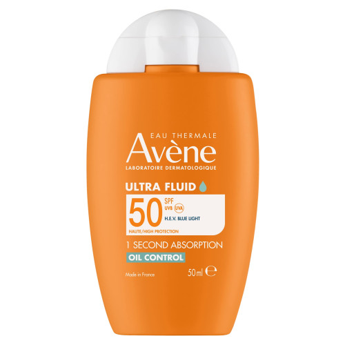 AVENE SOLAIRE SPF50+ Oil Ultra-Fluide | Protection Visage Sensible