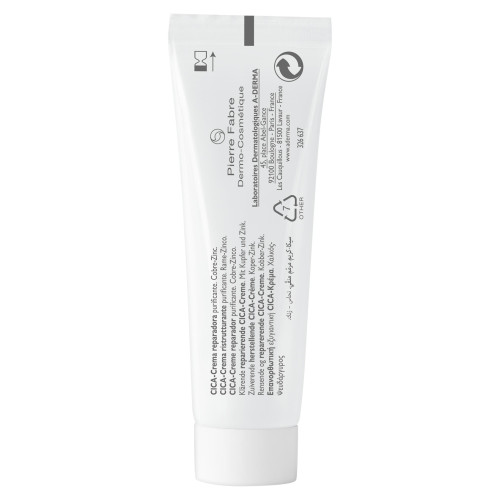 Crème ADERMA CICA Réparatrice : Apaisement & Réparation 24h - 15ml