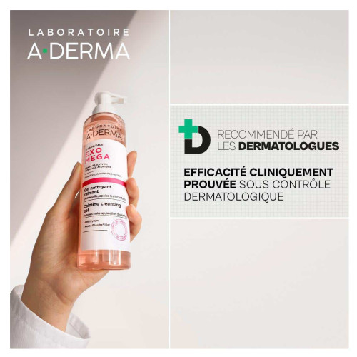 ADERMA Gel Apaisant : -100% Inconforts, Peaux Réactives & Sèches