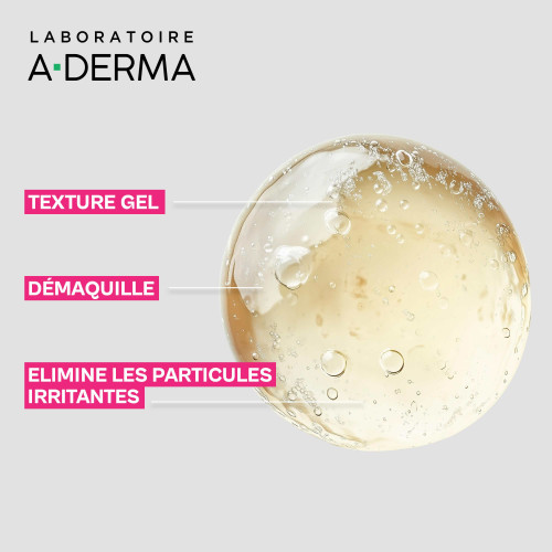 ADERMA Gel Apaisant : -100% Inconforts, Peaux Réactives & Sèches