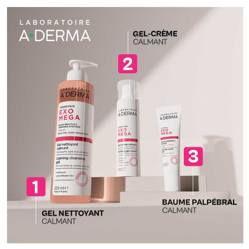 ADERMA Gel Apaisant : -100% Inconforts, Peaux Réactives & Sèches