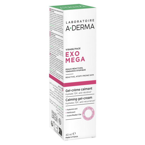 ADERMA Exoméga Gel-Crème : -86% inconforts, hydratation longue durée