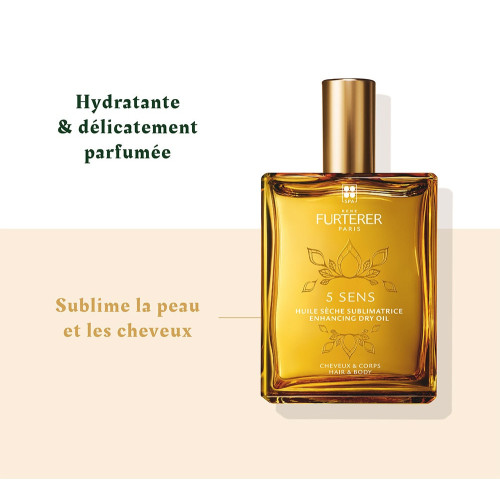 Furterer Huile 5 Sens 100mL - Nutrition et Protection Cheveux