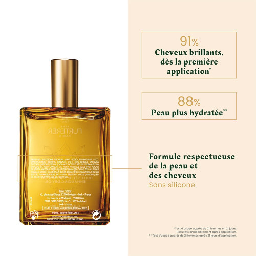 Furterer Huile 5 Sens 100mL - Nutrition et Protection Cheveux