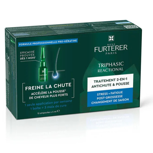 Furterer Triphasic Rituel Antichute 60ml+Shampooing Offert 100ml