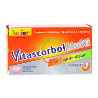 COOPER Vitascorbol Multi Junior 12 Vitamines 2 Mineraux-5795