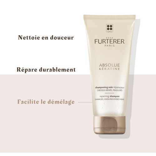 Furterer Absolue Keratine 200ml - Shampooing Réparateur Doux