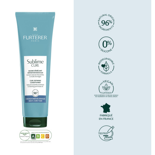 Furterer Sublime Curl Baume 150ml - Démêlage et Douceur
