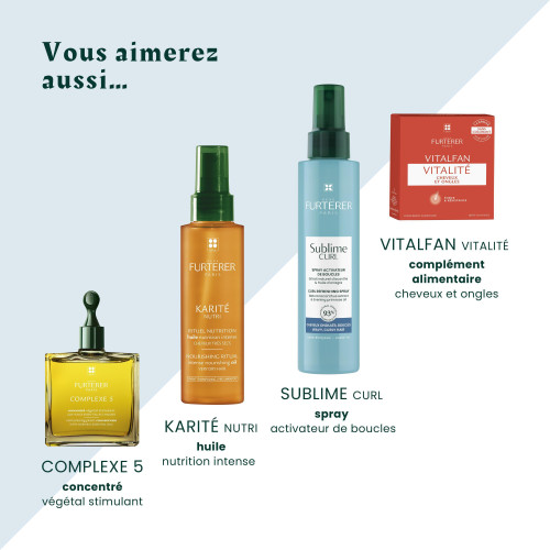 Furterer Sublime Curl 100ml - Soin nutritif boucles parfaites