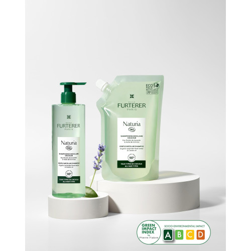 Furterer Naturia Shampooing Bio Douceur 400ml, Tous Types de Cheveux
