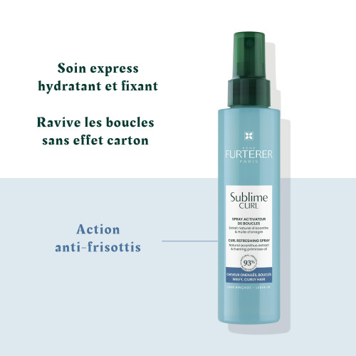 Furterer Sublime Curl Spray 150ml - Activateur Boucles Naturelles