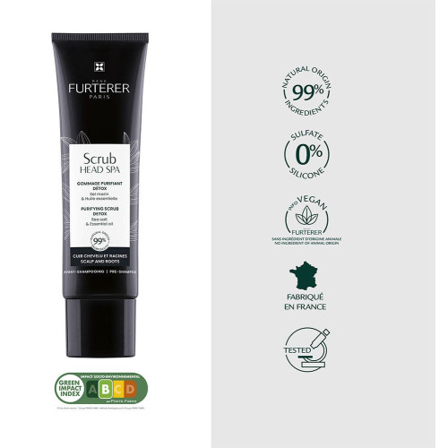 Furterer Head Spa Scrub 150ml - Purifie et Hydrate