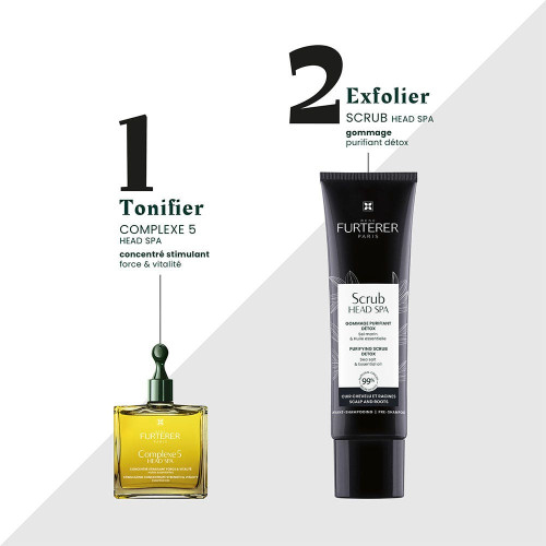 Furterer Head Spa Scrub 150ml - Purifie et Hydrate