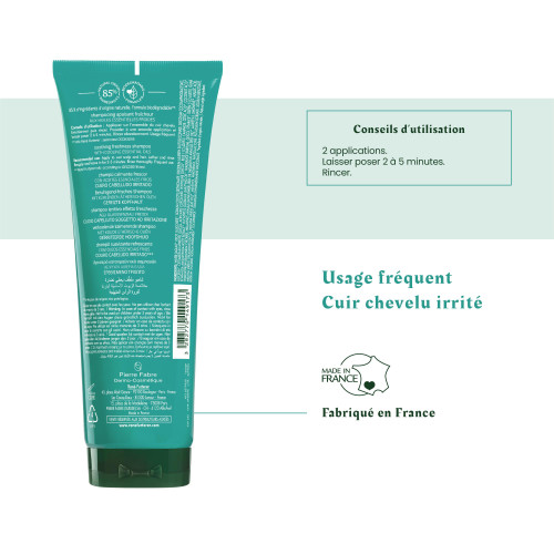Astera Fresh Shampoing Apaisant Fraîcheur 250 ml 25% Offerts
