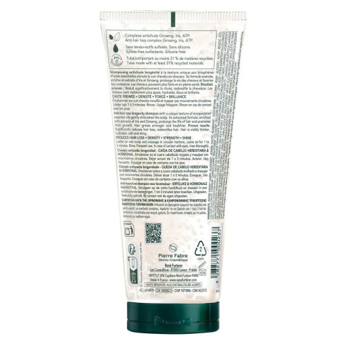 René Furterer Triphasic Shampoing 200 ml Anti-Chute Cheveux Denses