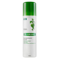 Klorane Shampoing Sec à l'Ortie 150ml - Absorbe Sébum, Booste Volume
