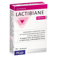 Pileje Lactibiane Référence 10 Gélules - Renfort Flore Intestinale