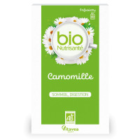 Nutrisanté Infusion Bio Camomille 20 Sachets - Digestion et Sommeil