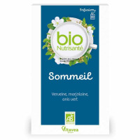 Infusion Bio Sommeil Nutrisanté 20 Sachets - Nuits Paisibles