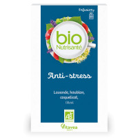Infusion Bio Anti-Stress Nutrisanté 20 Sachets - Bien-être et Sérénité