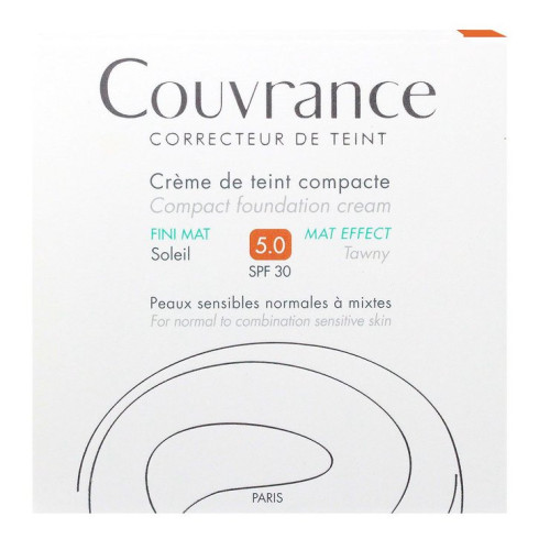 AVENE Crème Teint Compacte 10g - Peau Parfaite avec
