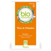 Nutrisanté Infusion Bio Foie Vésicule 20 Sachets - Soutien Digestif