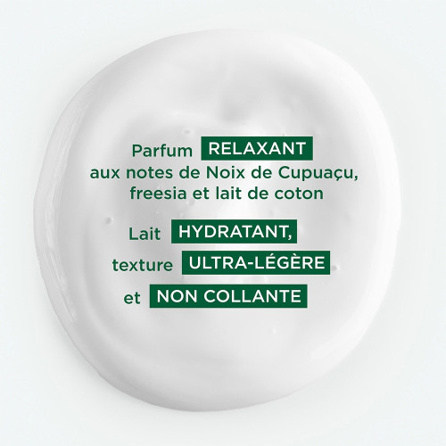 Klorane Lait Corps Fleur de Cupuaçu 400ml - Hydratation 24h