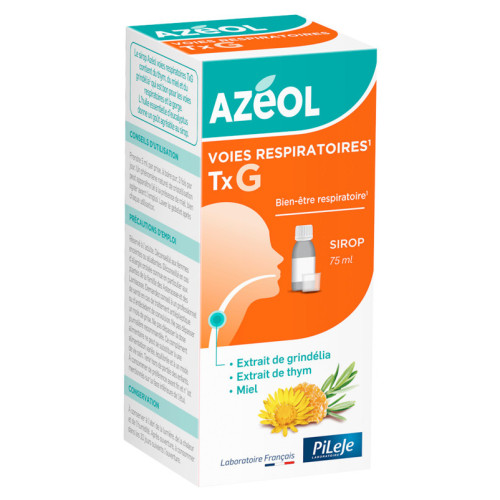 Pileje Azéol Sirop 75ml - Bien-être Respiratoire et Apaisant