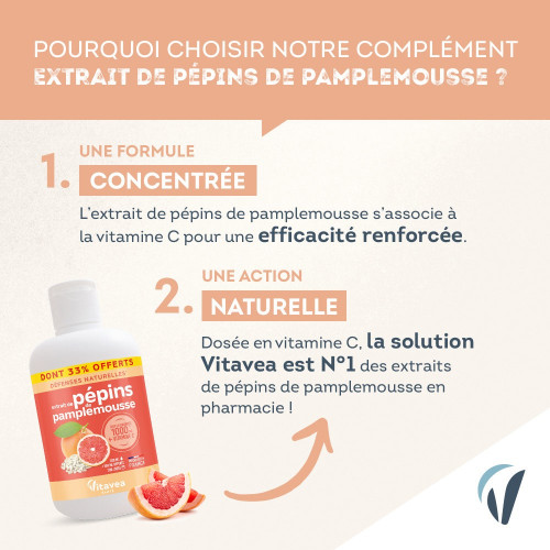 Nutrisanté Extrait Pépins Pamplemousse 300ml - Défenses Naturelles