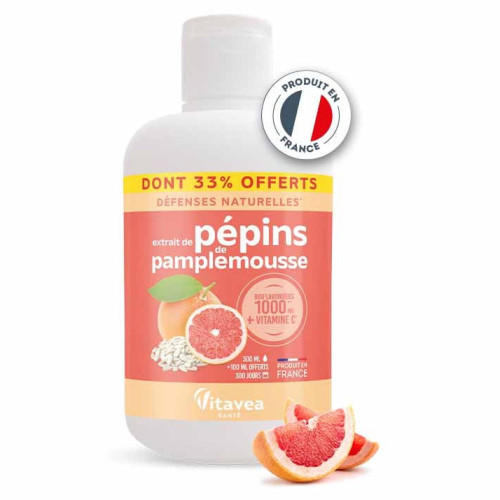 Nutrisanté Extrait Pépins Pamplemousse 300ml - Défenses Naturelles