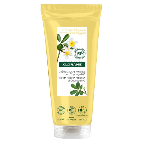 Klorane Crème Douche Nutritive Fleur Frangipanier 200ml - Hydratation