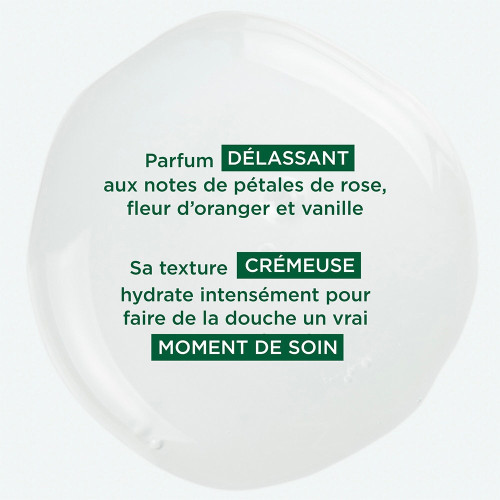 Klorane Lait de Rose 200ml - Douche Nutritive Hydratante