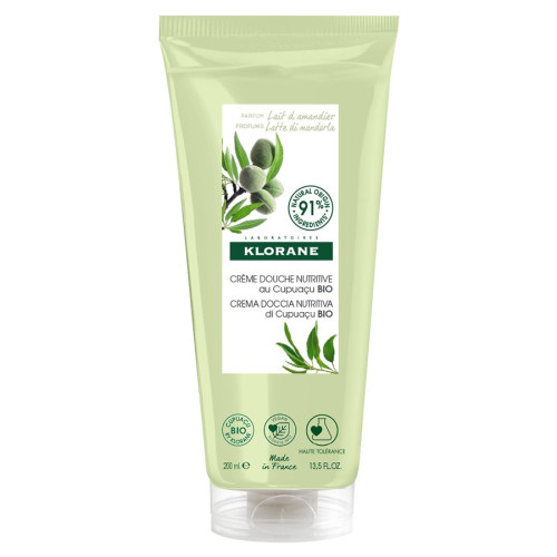 Klorane Crème Douche Nutritive Lait Amandier 200ml - Hydratation