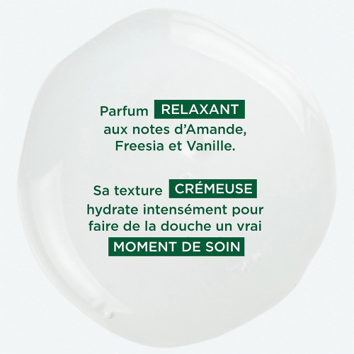 Klorane Crème Douche Nutritive Lait Amandier 200ml - Hydratation