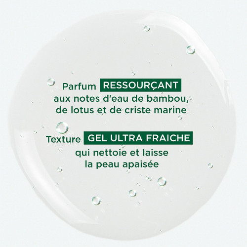 Klorane Crème Douche Nutritive Sève Bambou 200ml - Hydratation Intense