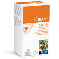 PILEJE C Biane Acérola - 60 Comprimés pour Immunité et Vitalité