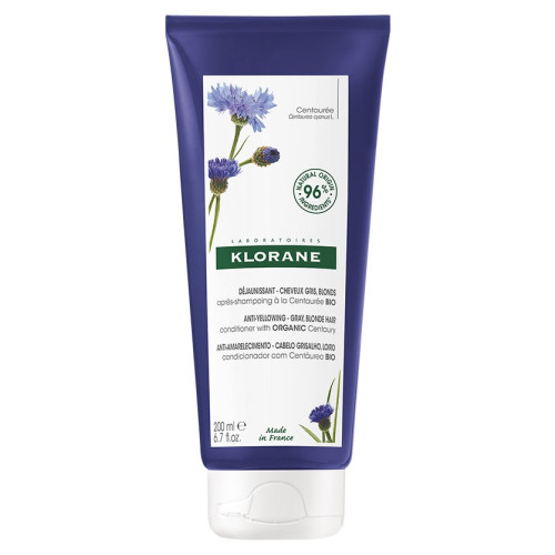 KLORANE Après Shampoing Centaurée Bio 200ml - Anti-jaunissement
