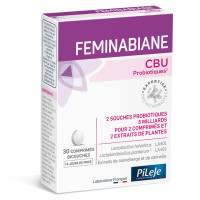 Feminabiane CBU Pileje 30 Comprimés - Soutien Urinaire Naturel