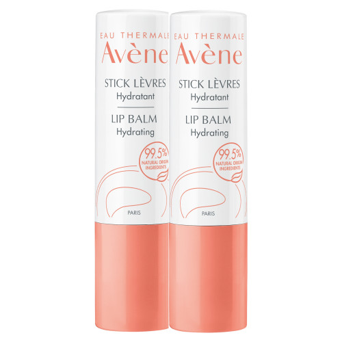 AVENE Soin Lèvres Sensibles 2x4g - Hydratation et Protection