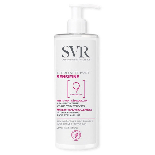SVR Sensifine Dermo-Nettoyant 400ml - Apaise Peaux Sensibles