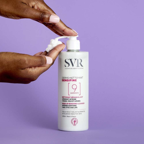 SVR Sensifine Dermo-Nettoyant 400ml - Apaise Peaux Sensibles