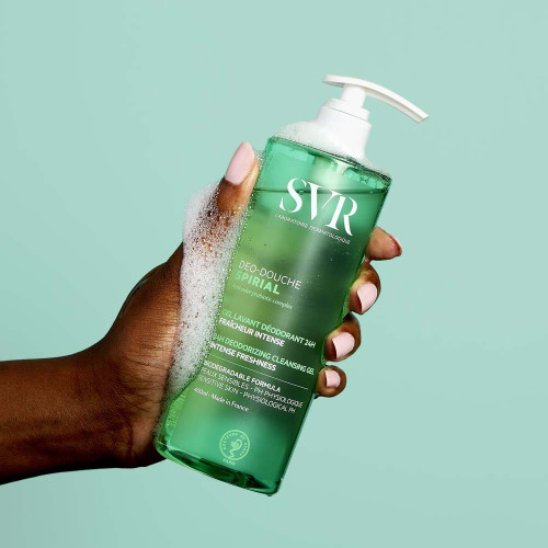 SVR SPIRIAL Déo-Douche 400ml - Protection 24H, Peaux Sensibles