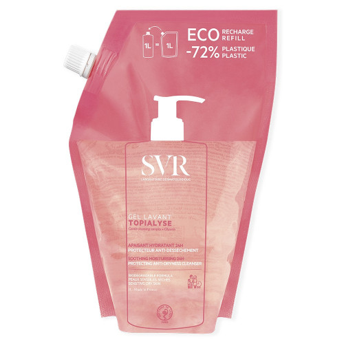 SVR Topialyse Gel Lavant 1L - Douceur et Protection Peau Sèche