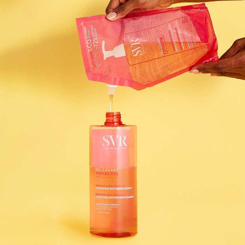 SVR Topialyse Gel Lavant 1L - Douceur et Protection Peau Sèche