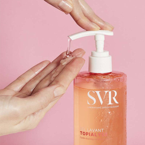 SVR Topialyse Gel Lavant 1L - Doux, Anti-Dessèchement